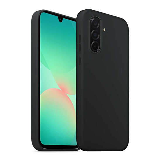 Coque et housse Akashi Coque de protection en silicone noir- Samsung Galaxy A26 5G - Autre vue