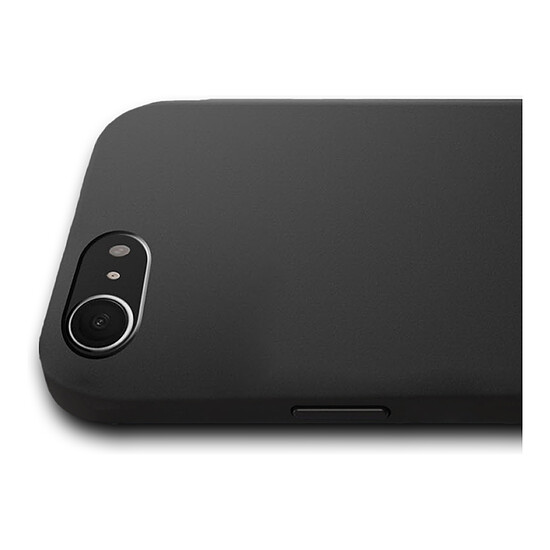 Coque et housse Akashi Coque de protection en silicone noir- Apple iPhone 16e / 17e - Autre vue