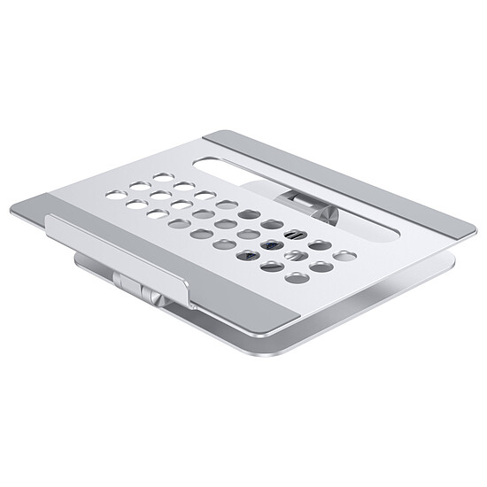 Station d'accueil PC portable INOVU Support rotatif 360° avec Hub USB-C 6-en-1 - Autre vue