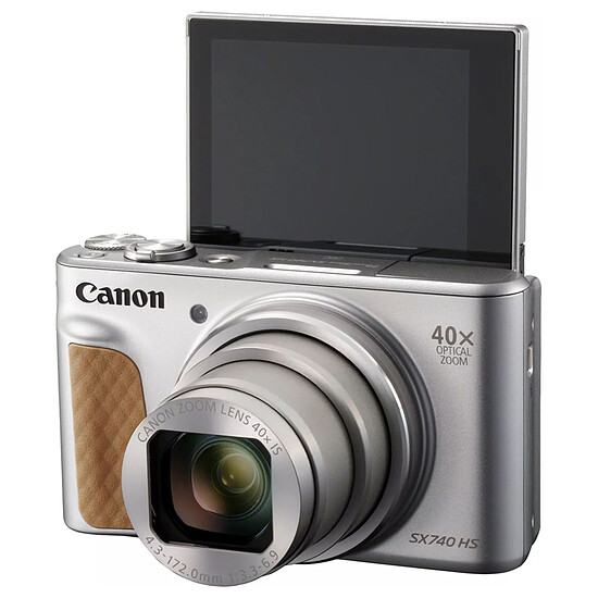 Appareil photo compact ou bridge Canon PowerShot SX740 HS Lite Edition Argent - Autre vue