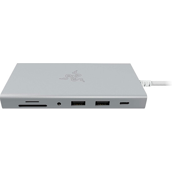 Station d'accueil PC portable Razer USB-C Dock - Blanc - Autre vue