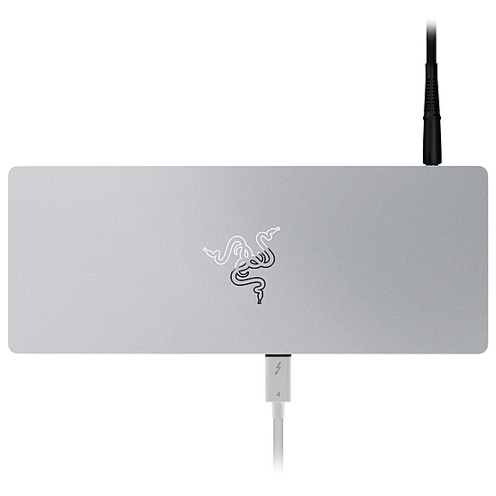 Station d'accueil PC portable Razer Thunderbolt 4 Dock Mercury - Blanc - Autre vue