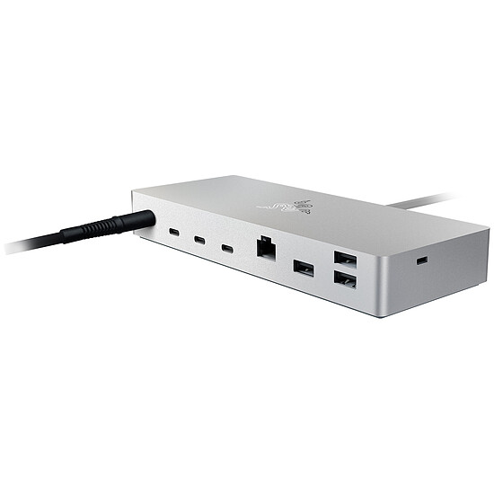 Station d'accueil PC portable Razer Thunderbolt 4 Dock Mercury - Blanc - Autre vue