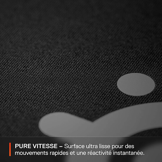 Tapis de souris SteelSeries QcK Performance XL - Speed - Autre vue