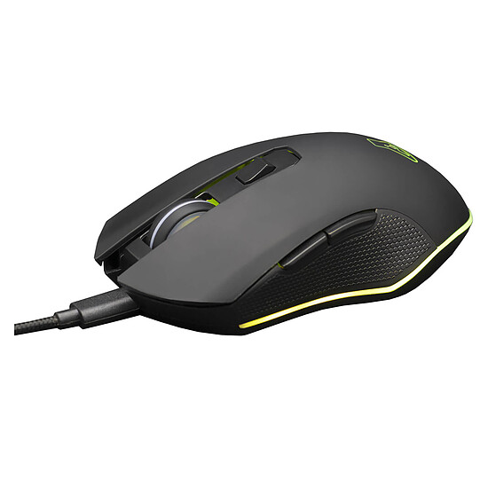 Clavier souris gamer The G-Lab Combo Hydrogen GRB - Noir - Autre vue