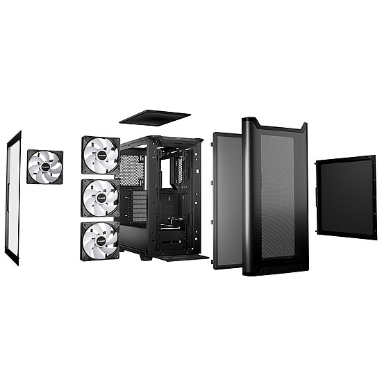 Boîtier PC be quiet! Pure Base 501 LX - Noir - Autre vue