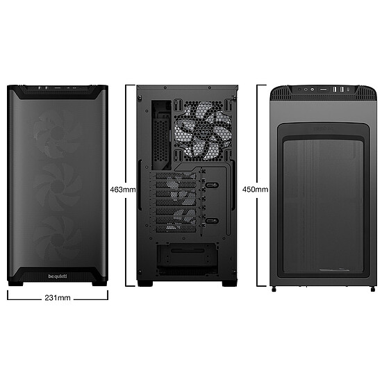 Boîtier PC be quiet! Pure Base 501 LX - Noir - Autre vue