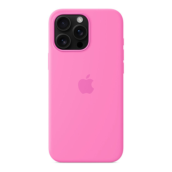 Coque et housse Apple Coque en silicone avec MagSafe pour iPhone 16 Pro Max - Pivoine 