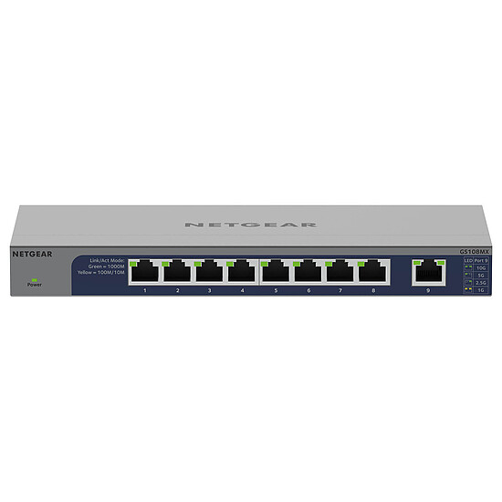 Switch et Commutateur Netgear GS108MX - Autre vue