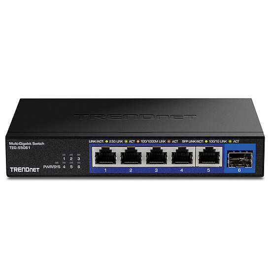 Switch et Commutateur TRENDnet TEG-S5061 - Autre vue