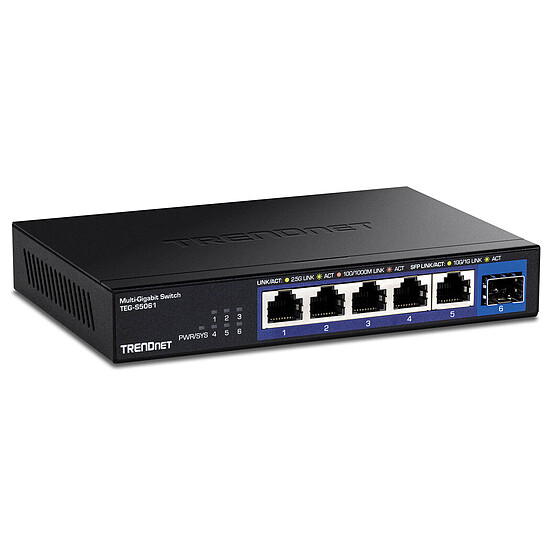 Switch et Commutateur TRENDnet TEG-S5061 - Autre vue