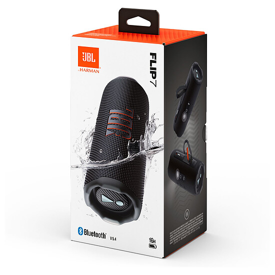 Enceinte sans fil JBL Flip 7 Noir - Enceinte portable  - Autre vue