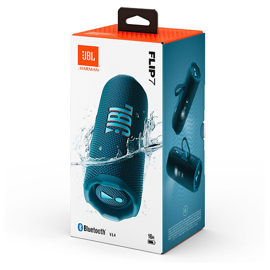 Enceinte sans fil JBL Flip 7 Bleu - Enceinte portable - Autre vue