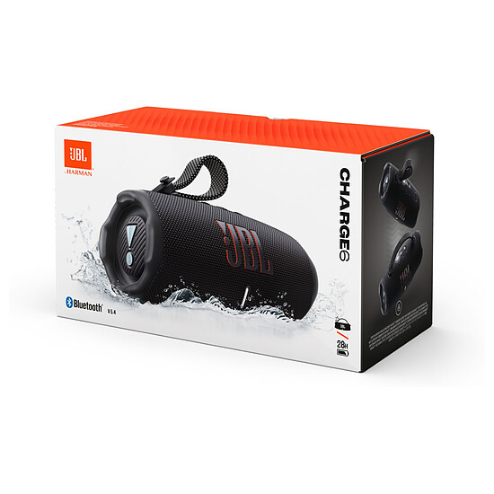 Enceinte sans fil JBL Charge 6 Noir - Enceinte portable  - Autre vue
