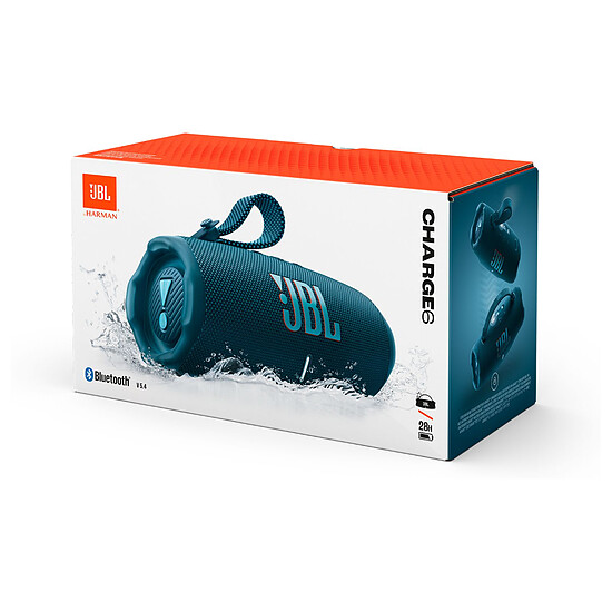 Enceinte sans fil JBL Charge 6 Bleu - Enceinte portable   - Autre vue