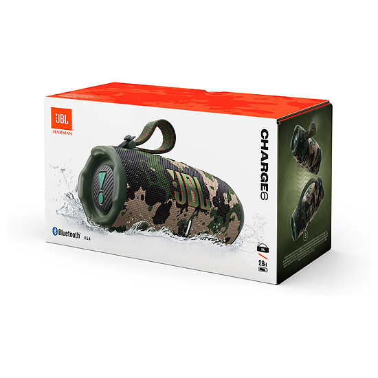 Enceinte sans fil JBL Charge 6 Camouflage - Enceinte portable - Autre vue