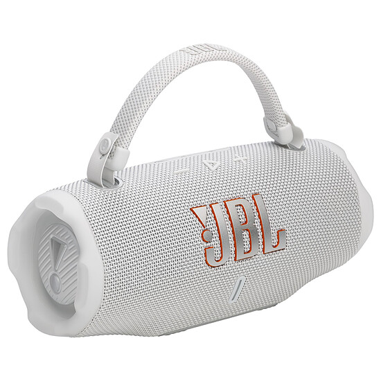 Enceinte sans fil JBL Charge 6 Blanc - Enceinte portable - Autre vue