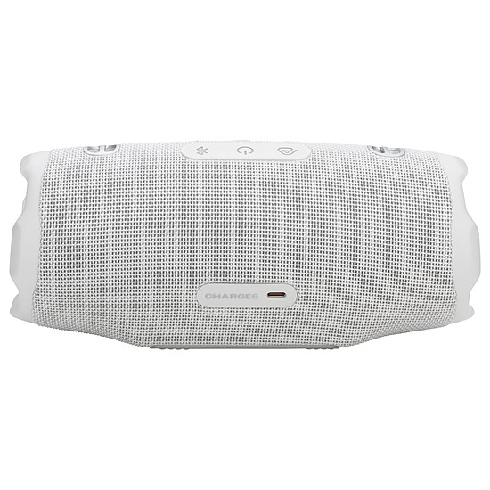Enceinte sans fil JBL Charge 6 Blanc - Enceinte portable - Autre vue