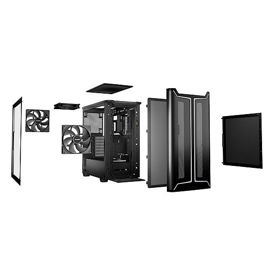 Boîtier PC be quiet! Pure Base 501 DX - Noir - Autre vue