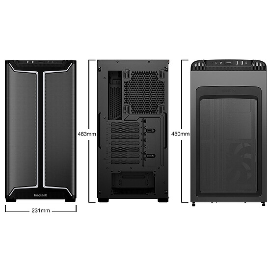 Boîtier PC be quiet! Pure Base 501 DX - Noir - Autre vue