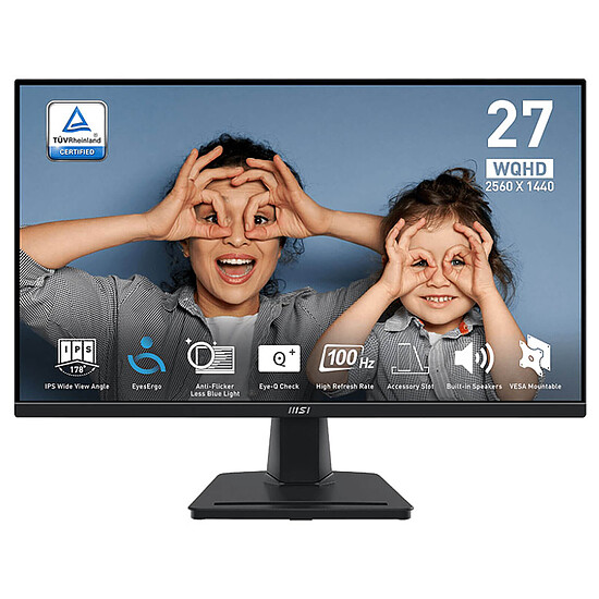Écran PC MSI PRO MP275Q - Autre vue
