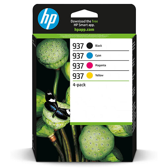 Cartouche d'encre HP 937 (6C400NE) - Multipack - Autre vue