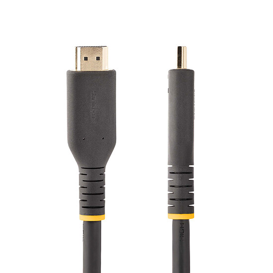 Câble HDMI StarTech.com Câble Durable HDMI 2.0 Certifié avec Ethernet - Noir - 10 m  - Autre vue