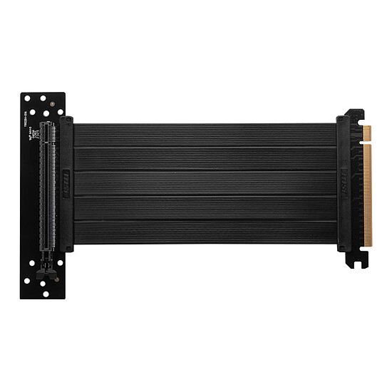 Accessoires carte graphique MSI Riser Cable PCIe 4.0 x16 - 180 mm - Noir - Autre vue
