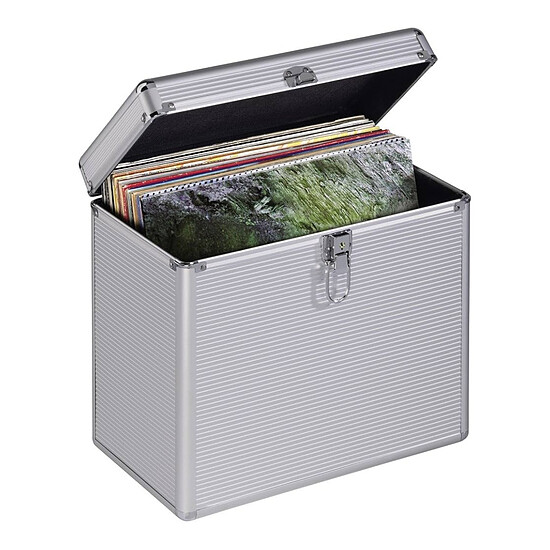 Rangement Hama Mallette LP 50, couleur alu/argent - Autre vue
