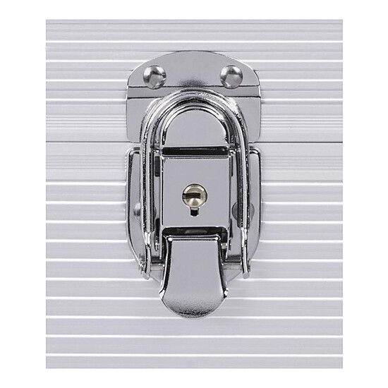 Rangement Hama Mallette LP 50, couleur alu/argent - Autre vue