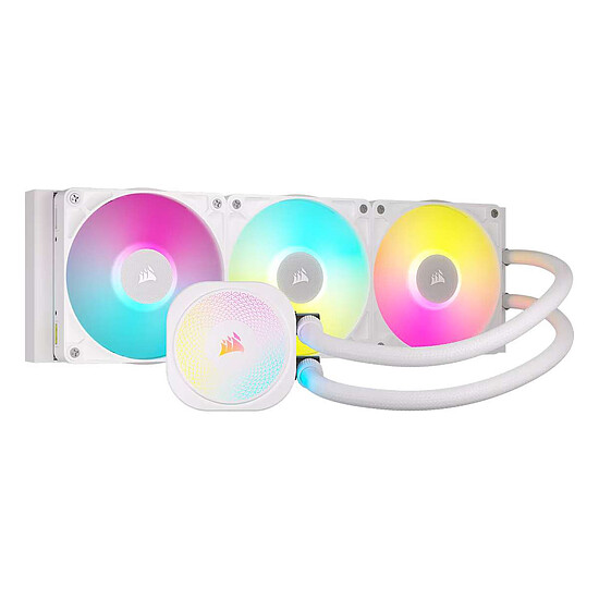 Watercooling AIO Corsair iCUE Link Titan 360 RX RGB - Blanc - Autre vue