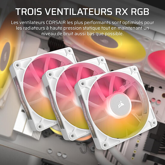 Watercooling AIO Corsair iCUE Link Titan 360 RX RGB - Blanc - Autre vue