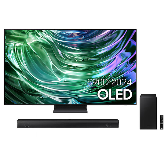 TV Samsung OLED TQ55S90D + HW-B530