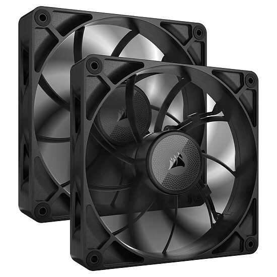 Ventilateur Boîtier Corsair iCUE LINK RX140 MAX Dual Pack - Noir + iCUE LINK System Hub - Autre vue