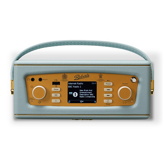 Enceinte sans fil Roberts Revival iStream 3L Bleu ciel - Autre vue