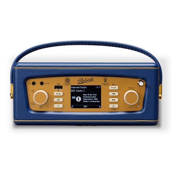 Enceinte sans fil Roberts Revival iStream 3L Bleu nuit - Autre vue