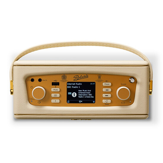 Enceinte sans fil Roberts Revival iStream 3L Crème - Autre vue