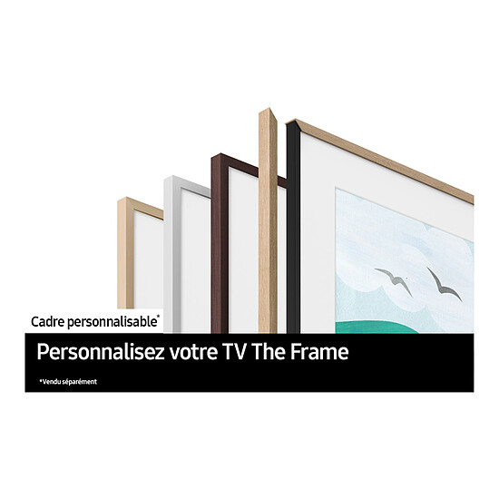 TV Samsung The Frame TQ55LS03FA - TV QLED 4K UHD HDR - 138 cm - Autre vue