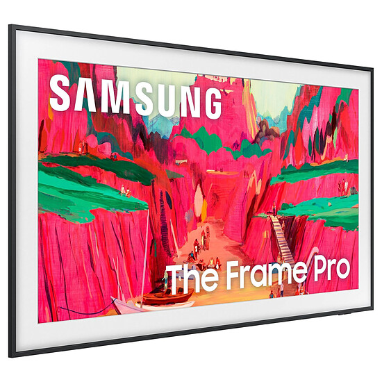 TV Samsung Neo QLED The Frame Pro TQ85LS03FW - TV QLED 4K UHD HDR - 215 cm - Autre vue