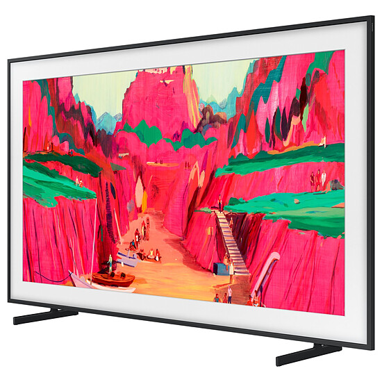 TV Samsung Neo QLED The Frame Pro TQ75LS03FW - TV QLED 4K UHD HDR - 189 cm - Autre vue