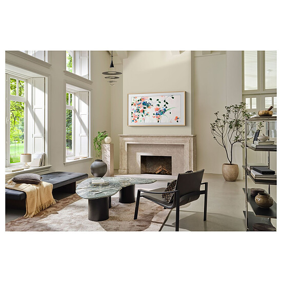 TV Samsung Neo QLED The Frame Pro TQ75LS03FW - TV QLED 4K UHD HDR - 189 cm - Autre vue