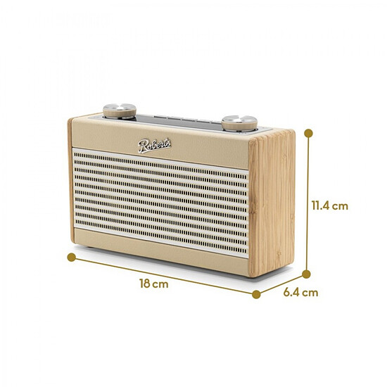 Enceinte sans fil Roberts Rambler Uno Crème - Autre vue