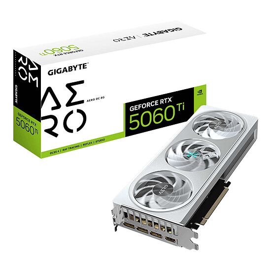 Carte graphique Gigabyte GeForce RTX 5060 Ti AERO OC 8G - Autre vue