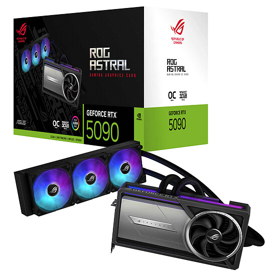 Carte graphique Asus ROG Astral LC GeForce RTX 5090 32GB GDDR7 OC Edition - Autre vue