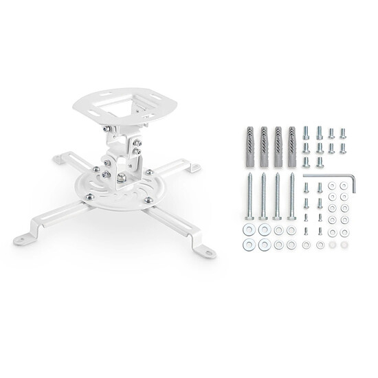 Support vidéoprojecteur Hama Support plafond 4 bras porteurs pour vidéoprojecteur Blanc - Autre vue