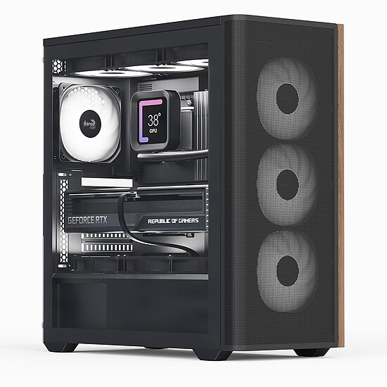 Boîtier PC AeroCool D501A V2 Noir - Autre vue