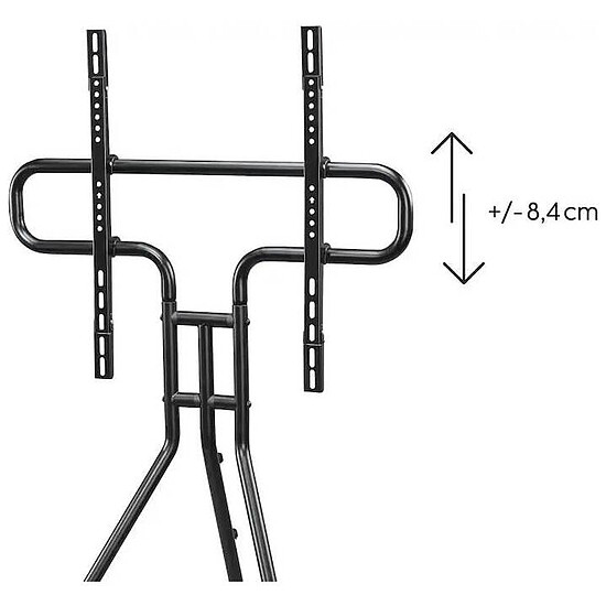 Support TV Hama Support Pied TV Chevalet métal - Noir - Autre vue