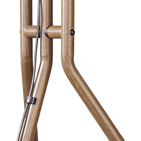 Support TV Hama Support Pied TV Chevalet, bois - Noyer - Autre vue