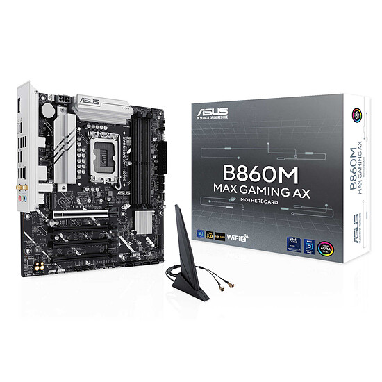 Carte mère Asus B860M MAX GAMING AX