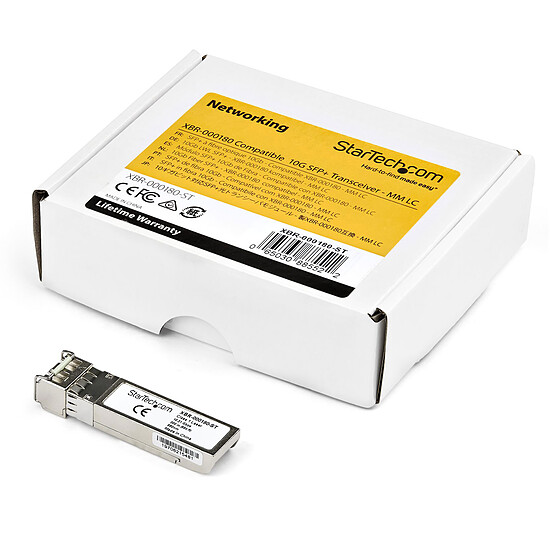 Switch et Commutateur StarTech.com Module transmetteur SFP+ 10GBASE-LRM compatible HPE JD092B - Autre vue